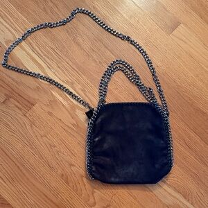 Chic Black Chain Handbag
